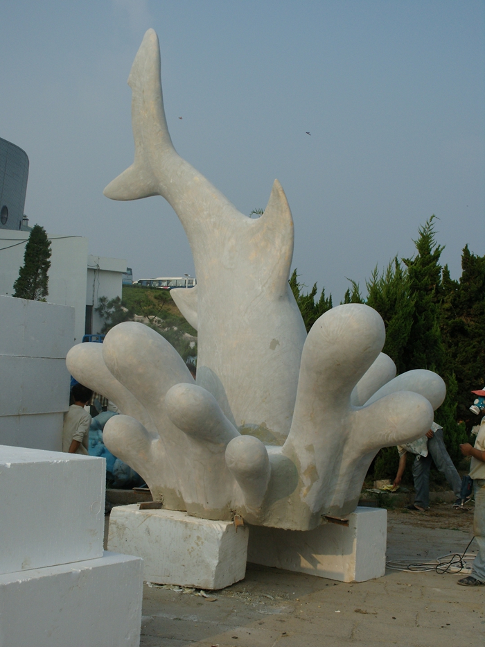 泥稿雕塑