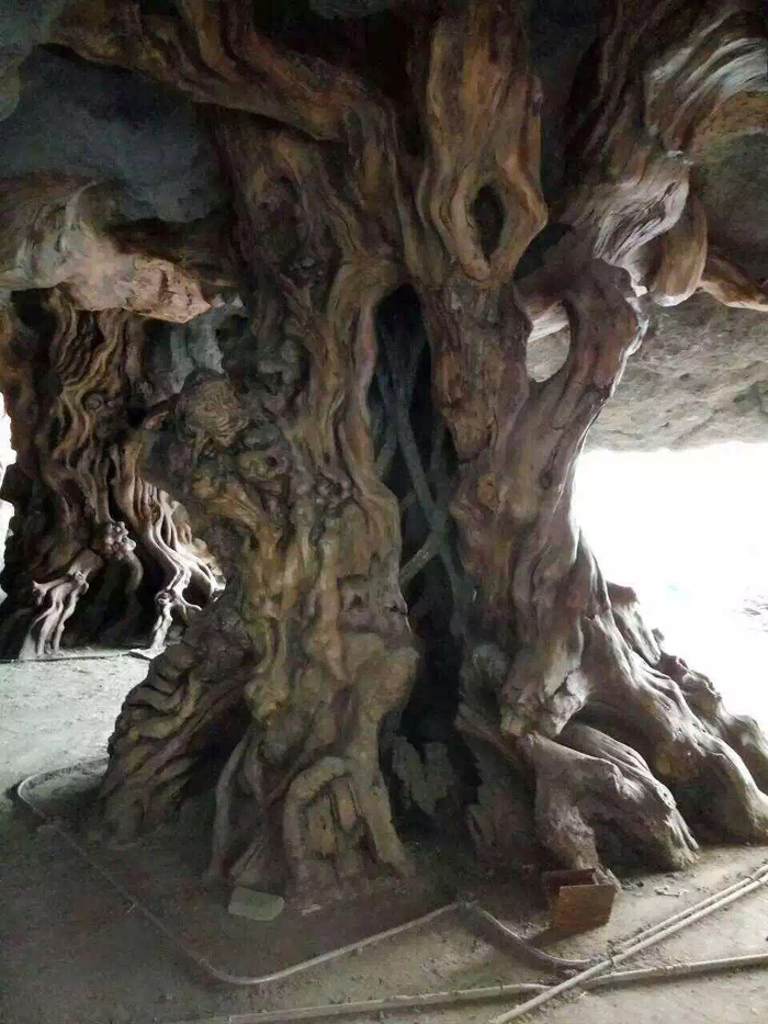 仿石仿木假山