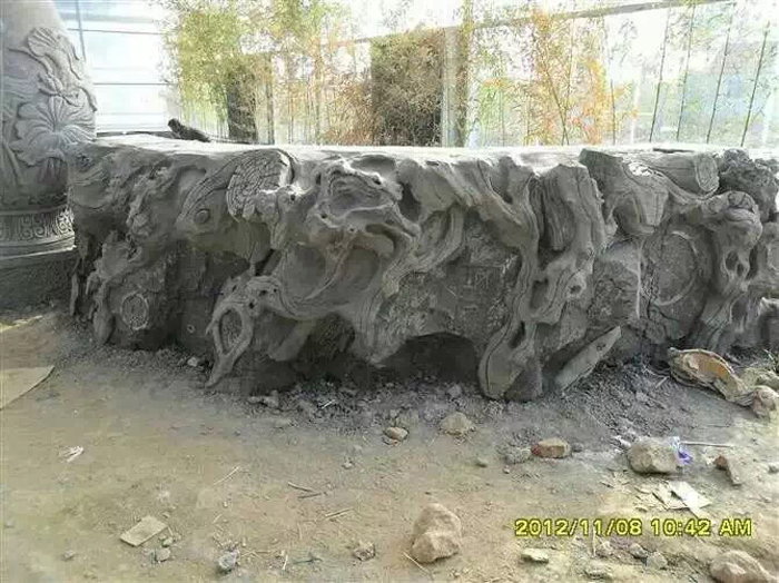 仿石仿木假山