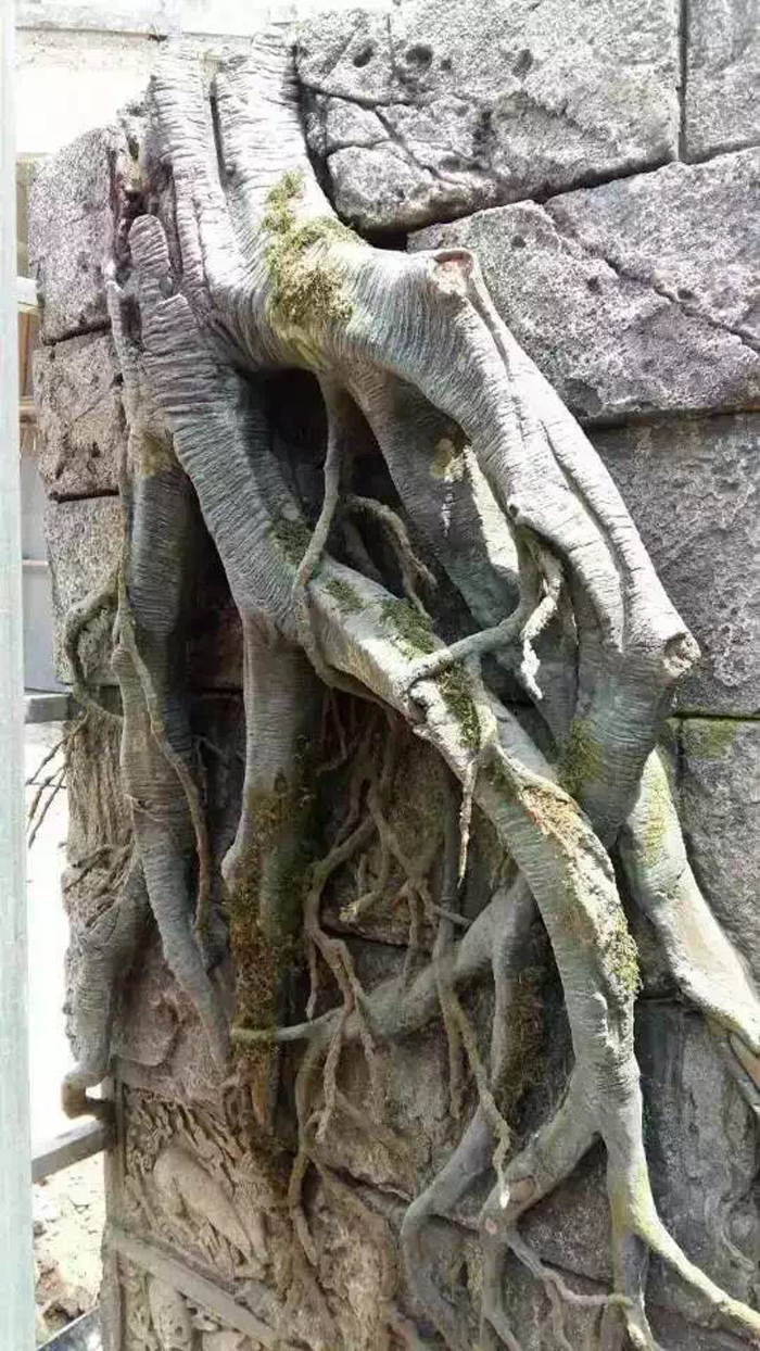 仿石仿木假山
