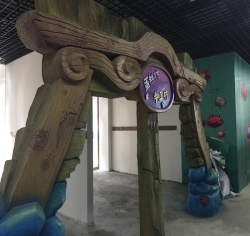 仿石仿木假山