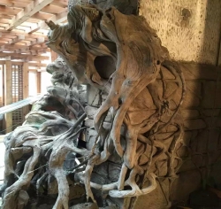仿石仿木假山