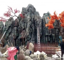大连假山