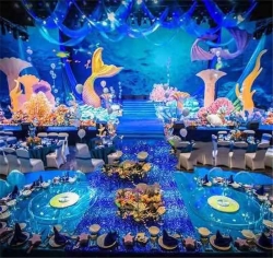 婚庆背景道具制作